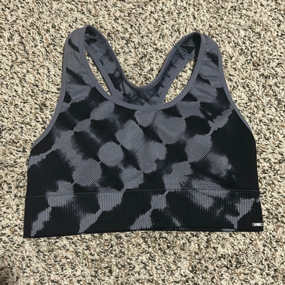 Pink Sport Tie Dye Sports Bra